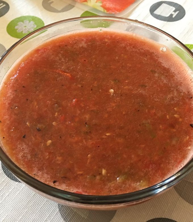Una foto de Salsa de mora