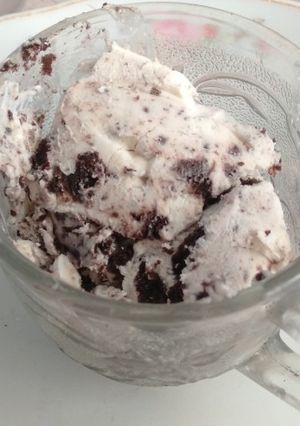 Foto resep Es Krim Oreo Homemade