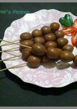 Foto resep Sate Telur Puyuh Angkringan