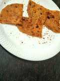 Leftover khichdi Paratha