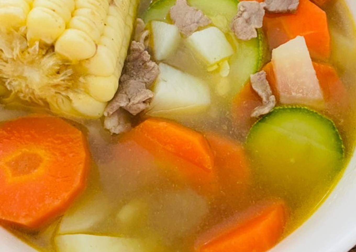 Caldo de res express