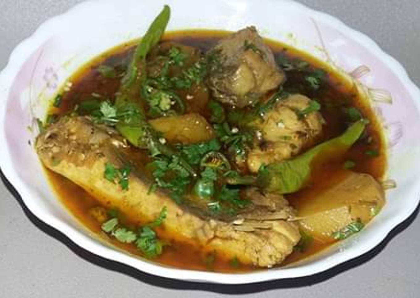 Fish curry