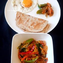 A picture of Gorkhey Chutney -Mish mash of Onion, Tomato, Ginger etc.