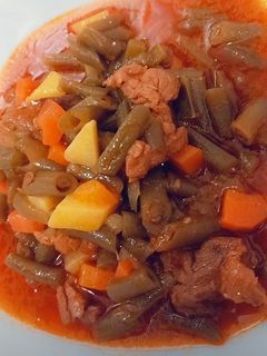 عکسی از دستور خوراک لوبیا سبز
