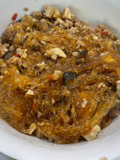 我家版的螞蟻上樹 的食譜成品照片
