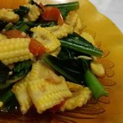 รูปของ Tumis sawi putren