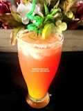 Orange Watermelon Sunrise Mocktail