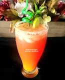 Orange Watermelon Sunrise Mocktail