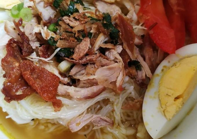 Soto Ayam bening kuning