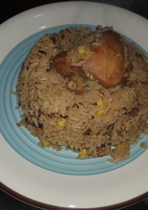 Una foto de Locrio de pollo🇩🇴🇩🇴