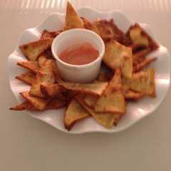 Una foto de Doritos caseros para fiestas