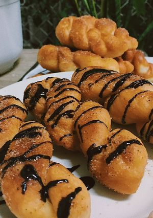 Hình của món Donut xoắnn.