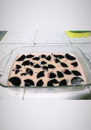 Foto resep Oreo pudding rasa susu banget 🍮🍼