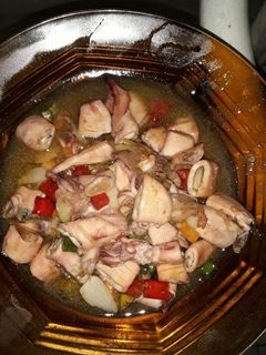 Foto resep Tumis cumi asin