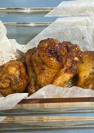 氣炸鍋_十三香小雞腿 的食譜成品照片