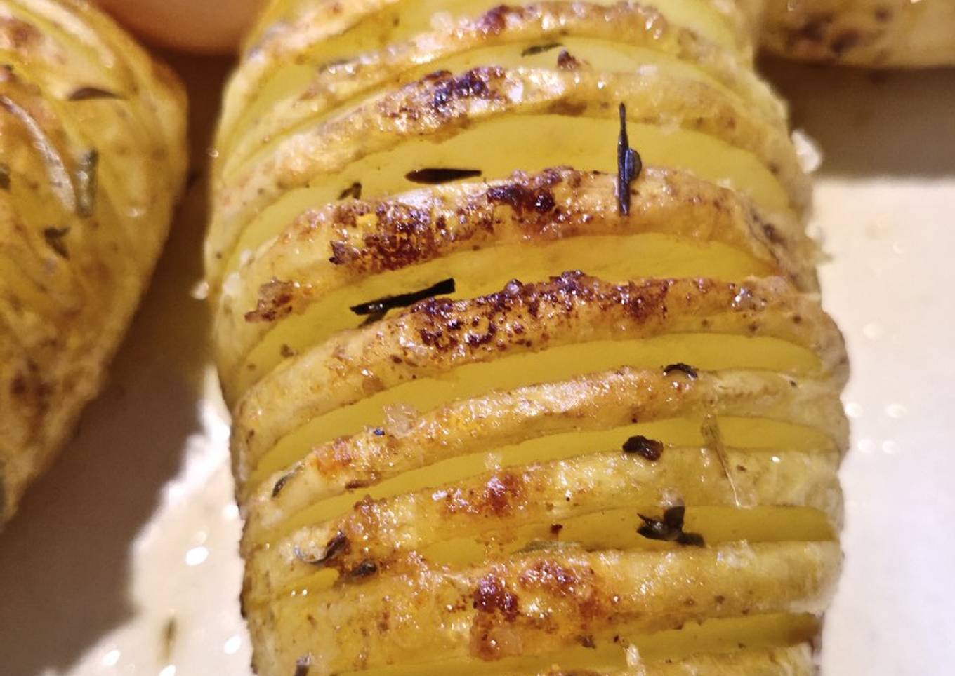 Hasselback Potatoes