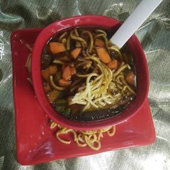 A picture of Veg manchow soup.