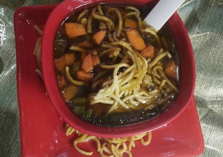 Simple Way to Prepare Quick Veg manchow soup