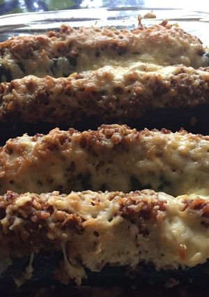 Töltött cukkini recept fotója