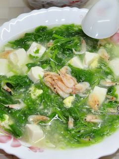 莧菜豆腐羹 的食譜成品照片