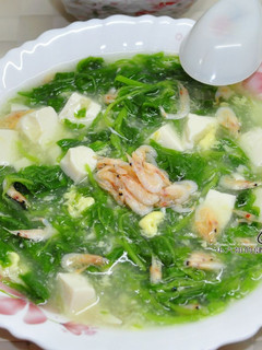 莧菜豆腐羹 的食譜成品照片