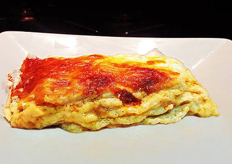 Lasanha aos quatro queijos