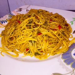 A picture of Sharp sharp spaghetti 🍝.