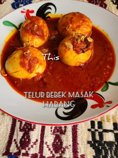 Foto resep Telur Bebek Masak Habang