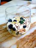 Blueberry delight trifle