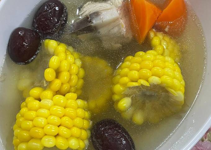 Resipi Soup Ayam Abc Chinese Style Simple Dan Mudah Oleh Create By Lasta Cookpad