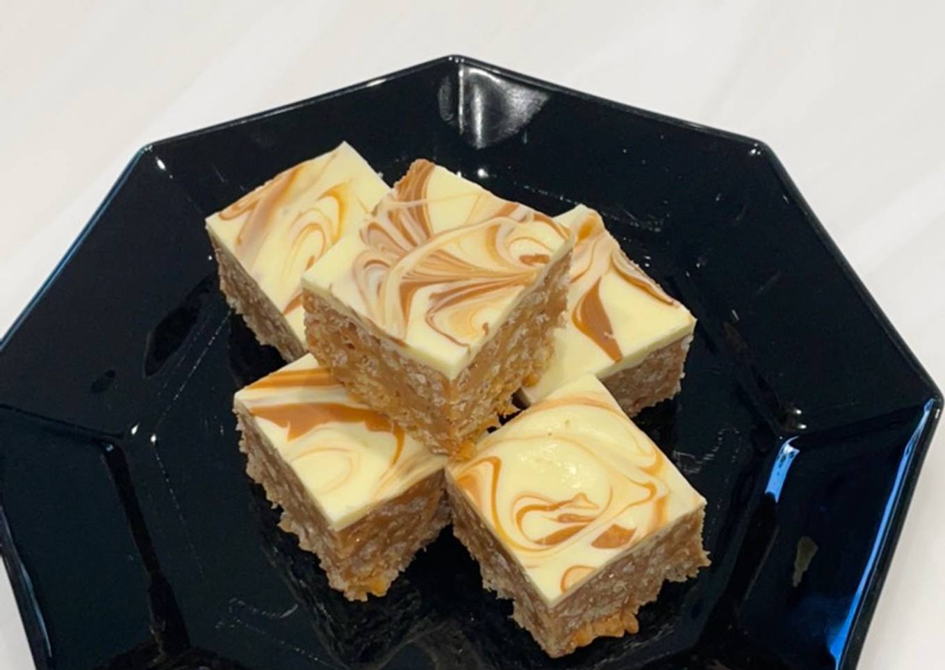 Biscoff Rice Krispies treats