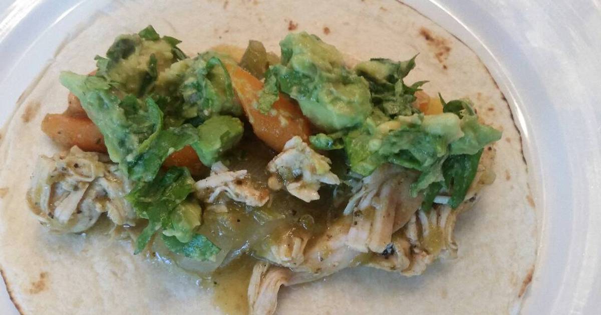 Tomatillo Braised Turkey Tacos Recipe by ChefDoogles Cookpad