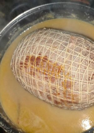 Una foto de Roti de ternera de más 2kg súper relleno de todo