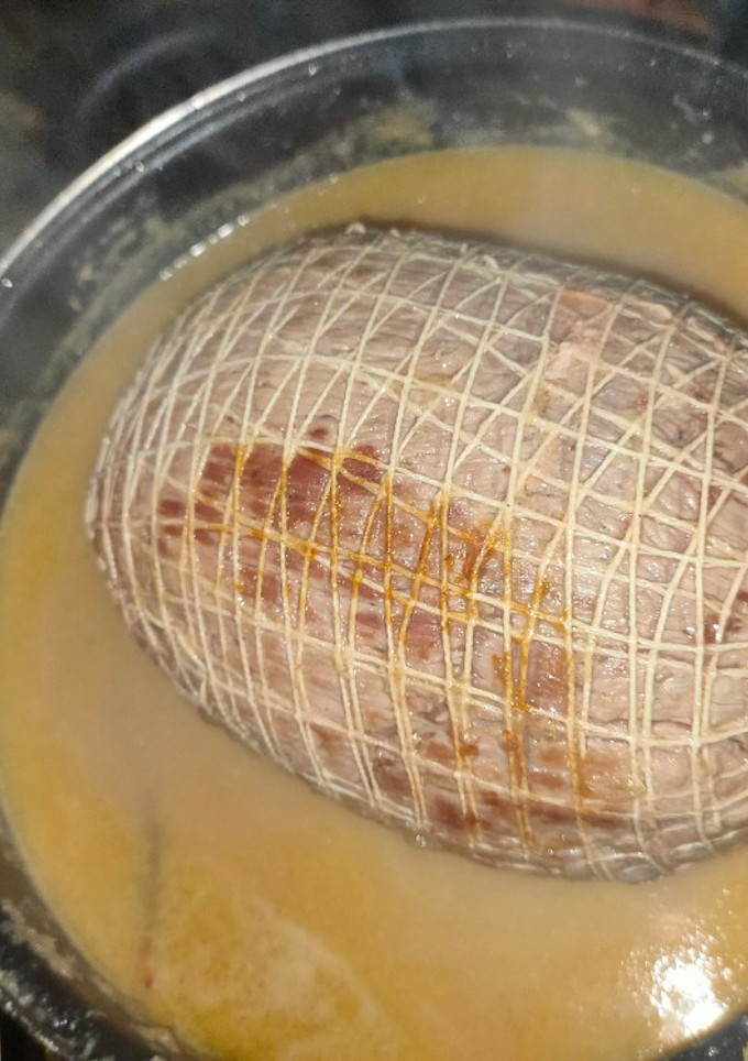 Una foto de Roti de ternera de más 2kg súper relleno de todo