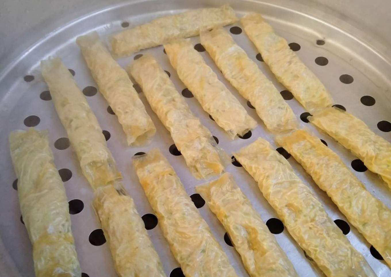 Ayam gulung kulit tahu