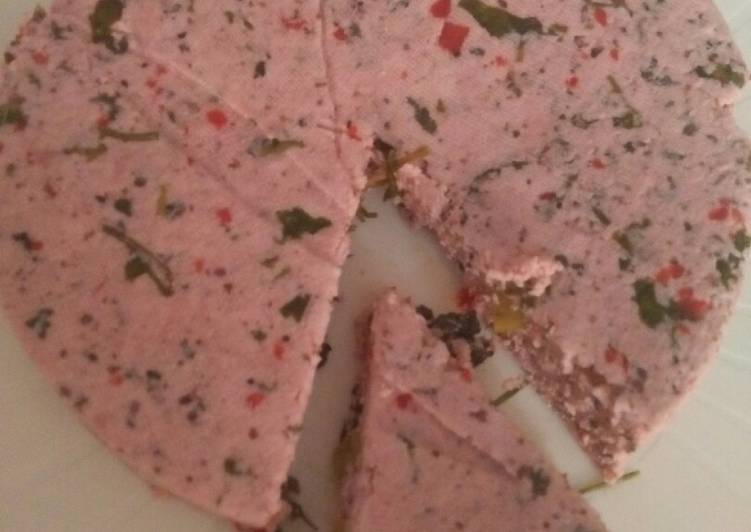 Simple Way to Make Speedy All natural pink cheese with 7 herbs & spices