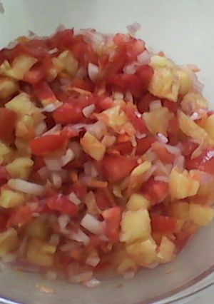 A picture of Hawaiian Salad.