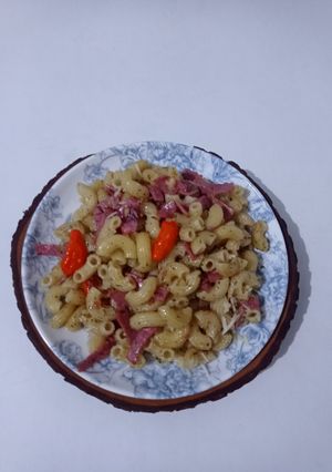 Foto resep Makaroni Aglio olio