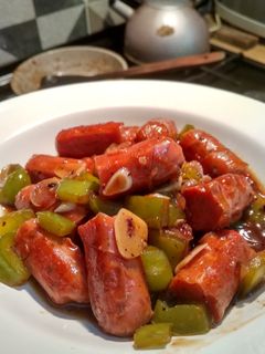 Foto resep Sosis saus lada hitam