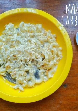 Foto resep Makaroni Carbonara (Menu GTM) Super gampang
