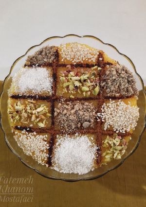 عکسی از دستور شله زرد