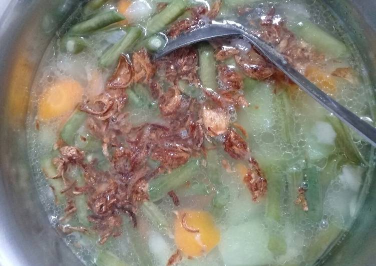 Cara Gampang Membuat Sayur labu siam wortel kacang panjang, Bikin Ngiler
