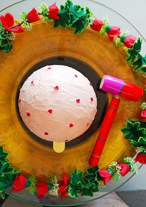 पीनाटा केक(Pinata cake recipe in Hindi) रेसिपी मुख्य फोटो