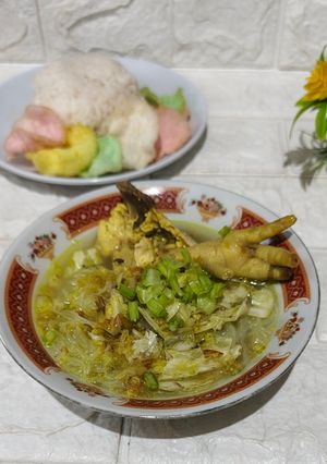 Foto resep Soto Ceker dan Balungan Ayam Bumbu Kuning