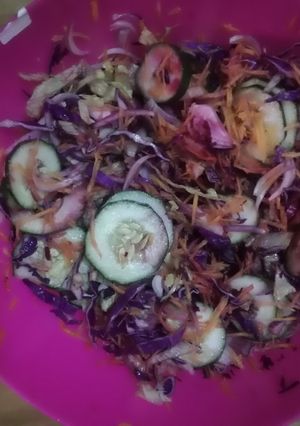 A picture of Vegetable salad.