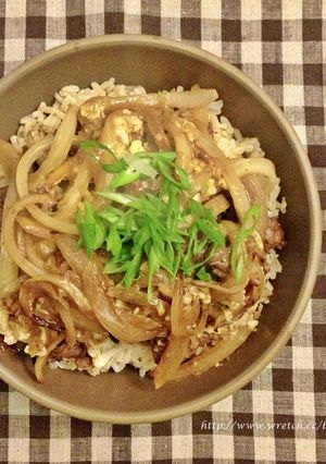 ぎゅどん。10分鐘牛丼飯 的食譜成品照片