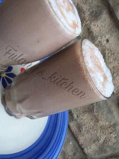 Coffee smoothie ainihin hoton girkin