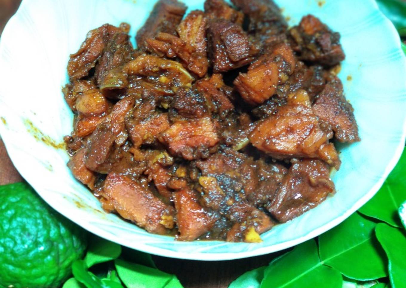 Babi Kecap Aroma Jeruk