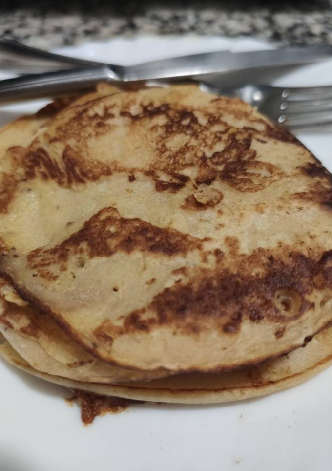 Una foto de Tortitas de plátano