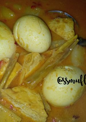 Foto resep Gulai Telur Tahu